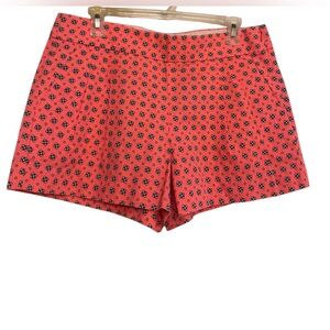 J. Crew High Waist Floral Patterned Shorts